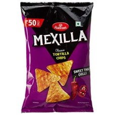 HALDIRAM MEXILLA TORTILLA CHIPS SWEET-THAI-CHILLI NACHOS